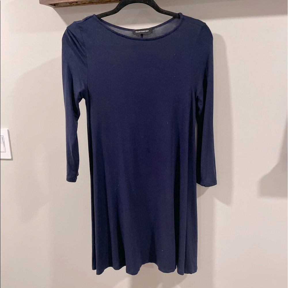 Hourglass Lilly blue dress